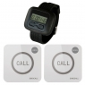 Wholesale SINGCALL Wireless Calling System,Calling System for Cafe Restaurant Hotel Bank,Call Staff,Pack of 2 Pagers and 1 Watch