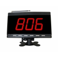 Black Fixed Receiver server paging system for restaurant coffee shop office factory supermarket 3 digits display receiver APE9500B