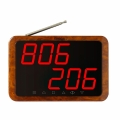 SINGCALL Service calling system wood color fixed host APE1200M