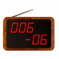 SINGCALL Service calling system wood color fixed host APE1800M