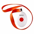 SINGCALL.Oval rounded shape with lightweight, comfortable to wear, more convenient, fit for old, patients or children, suitable to patrol officers’ calling, one-button pager(APE160)