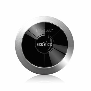 SINGCALL 360 Degree Waterproof One button Silver Pager APE310
