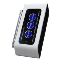 Table service button with antena with screw hole at the bottom can be fixed on table or wall color is white APE830W