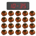 SINGCALL Bell Table Office Customer Paging System Factory Paging System Pack of 20 Pagers and 1 Receiver