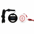 SINGCALL Wireless Caregiver Pager Smart Call System 1 SOS Call Buttons Transmitters E57 1 Watch Receiver APE6100 Nurse Calling Alert Patient Help System for Home Personal Attention Pager