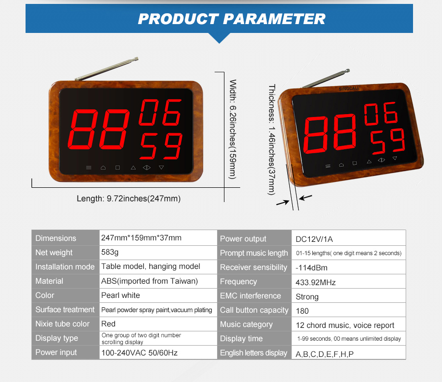 wireless paging system