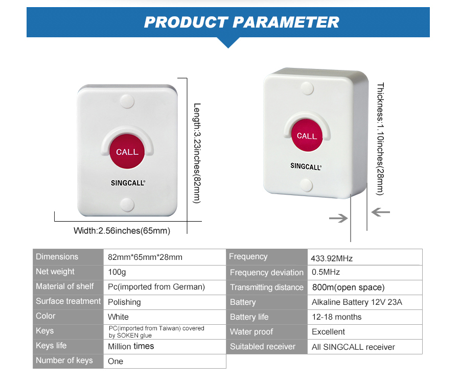 button pager