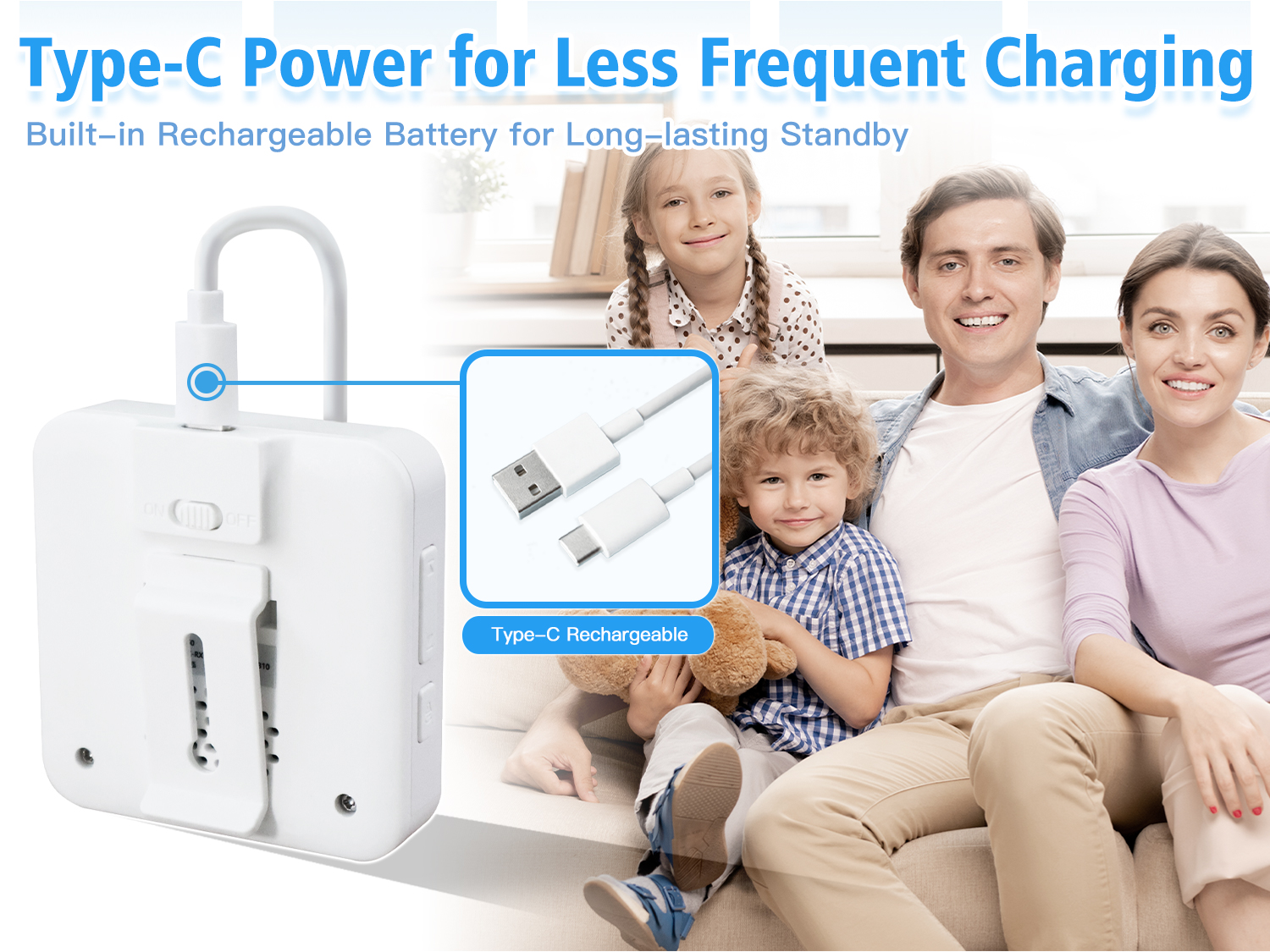 rechargeable receiver