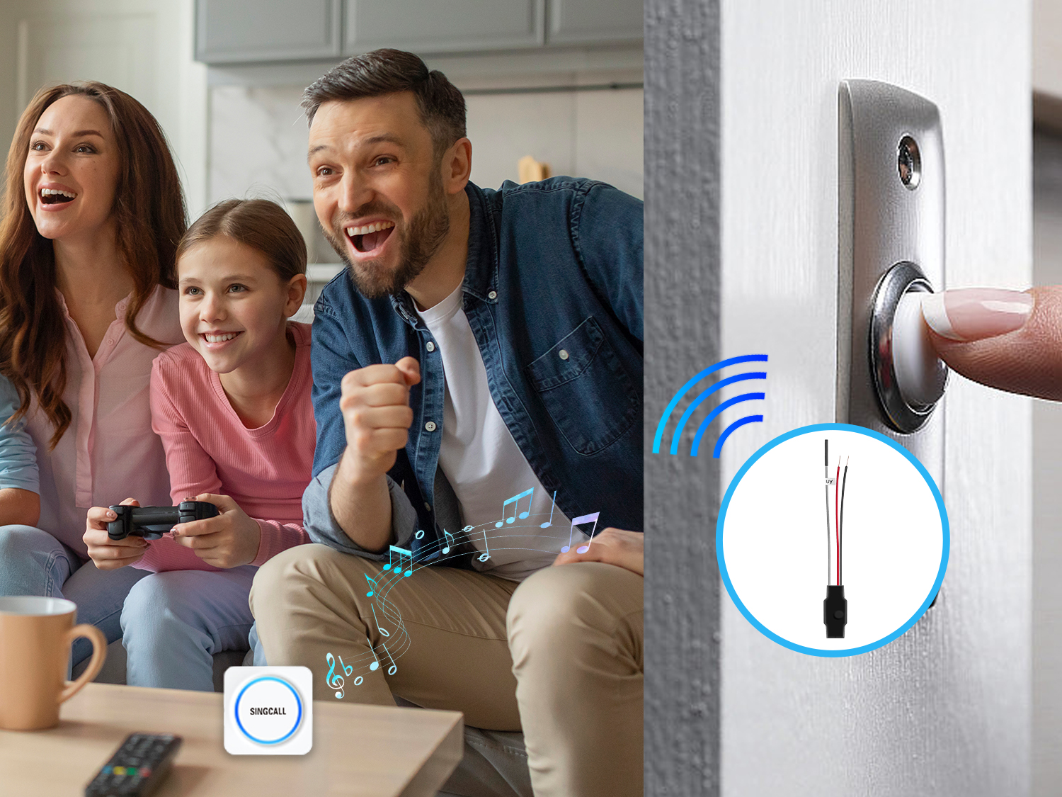 doorbell chime extender