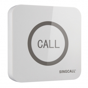 Wholesale SINGCALL Home caring system, hotel calling system, Big touching button, make calling more convenient, 360 degree water-proof, touchable button, one-button pager APE520