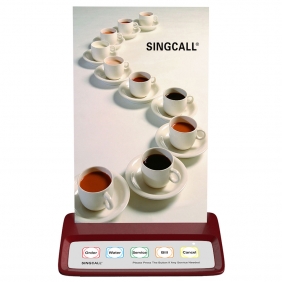 Wholesale SINGCALL Desk Call Bell, Restaurant Pagers, Order Water Service Bill Cancel,Waterproof Pager, Call Waiter Waitress, Five-button Pager Transmitter (APE150)