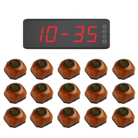 Wholesale SINGCALL Call Pagers Paging Systems Server Pager, Pager for Restaurant, Pack of 15 Pagers and 1 Receiver