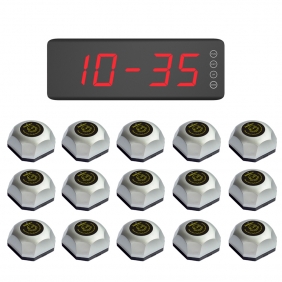 Wholesale SINGCALL Table Call, Bell for Restaurant, Wireless Calling System, Wireless Table Bell, Pack of 15 Pagers and 1 Receiver