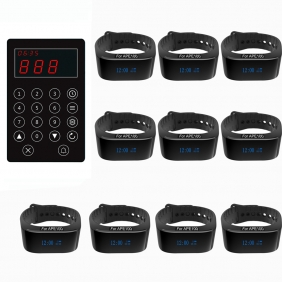 Wholesale SINGCALL Kitchen Call Waiter System,Chef Press to Call Waiter to Pick Up Dishes,10 Watches