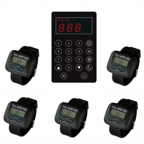 Wholesale SINGCALL.Wireless Calling System.Kitchen Paging Waiter System. Chef Can Press a Button to Buzzer a Waiter to Pick up the Already Dishes.Pack of 5 pcs Watchs.