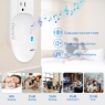 SINGCALL Wireless Door Bell, Waterproof Wireless Doorbell Operating at 500 Feet, 2 Remote Buttons Can Have Different Tones, 57 Melodies, CD Quality Sound and LED Flash, 2 Push Buttons 2 Receivers